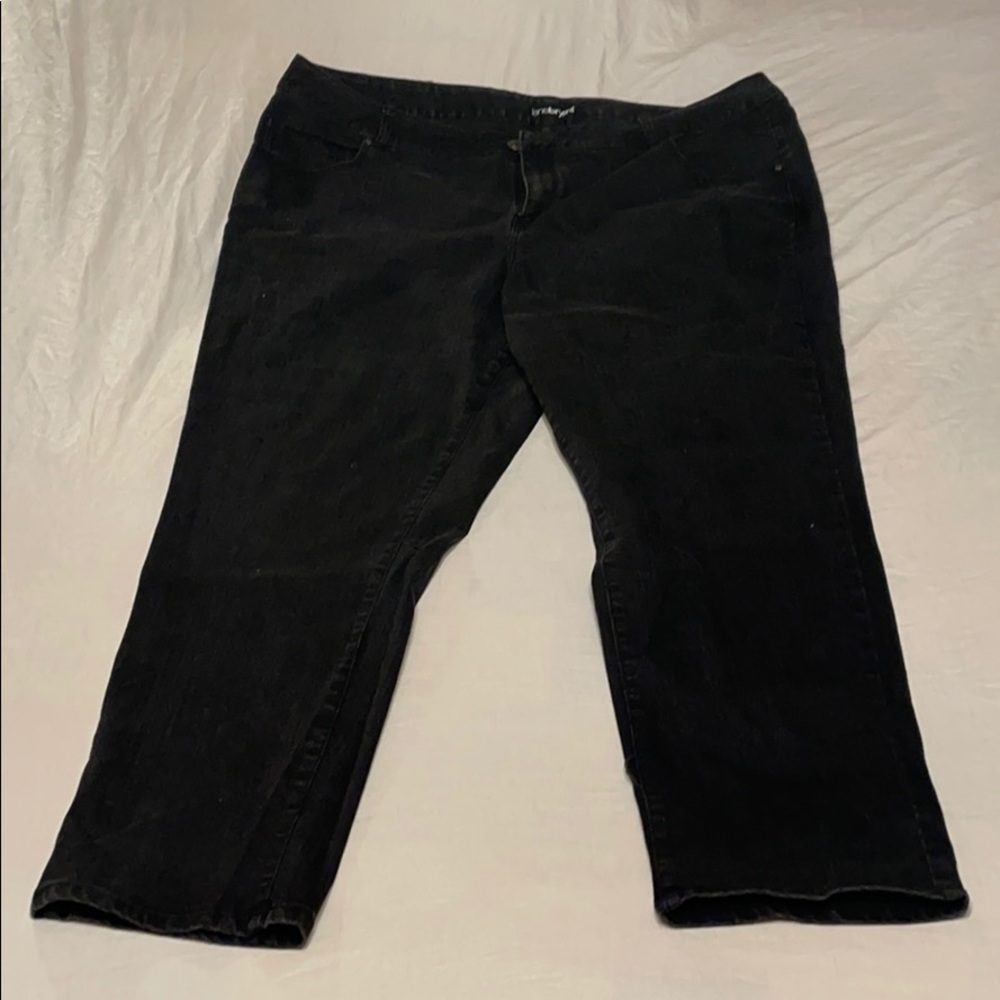 Lane Bryant black jeans 24